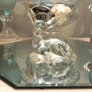 Fenton glass deer